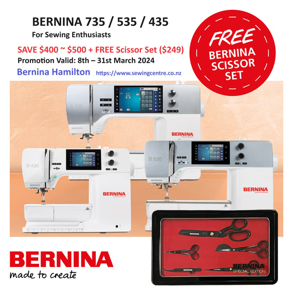 Newsletter for March 2024 The Sewing Centre Bernina Hamilton