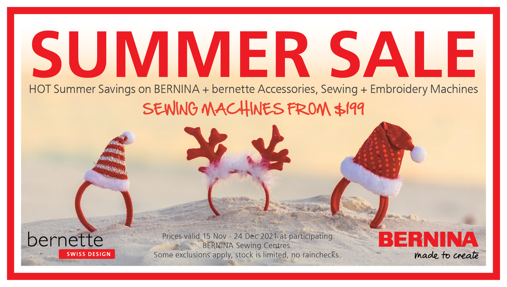 Bernina Christmas Sale