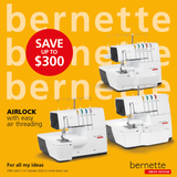 bernette 68 Overlock and Coverstitch Combo machine