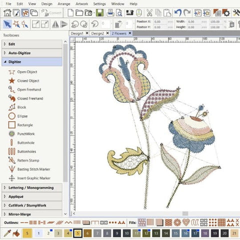 BERNINA Embroidery Software 9 - Creator