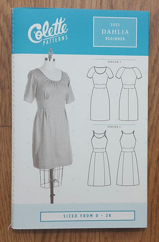 Colette Pattern Dahlia