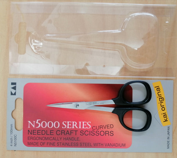 Scissors - KAI Needlecraft Scissors # N5100C - 4 Curved