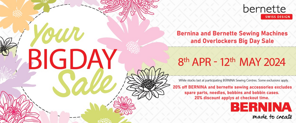 Newsletter for April 2024 - The Sewing Centre - Bernina Hamilton