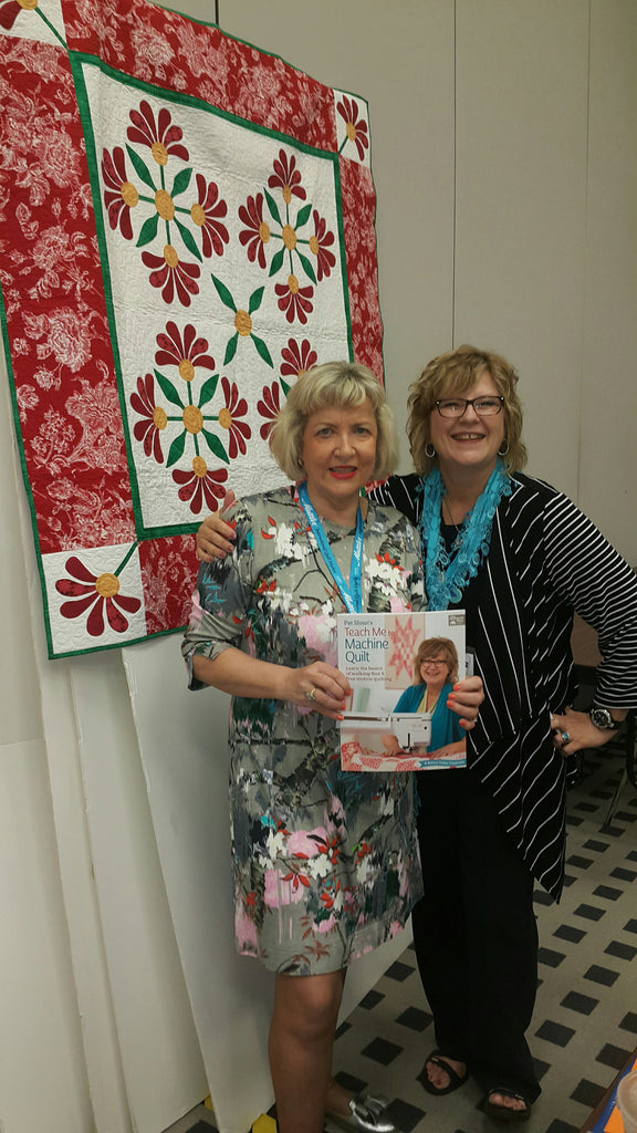 Maree is just back from her trip to Houston, Texas for Quilting!