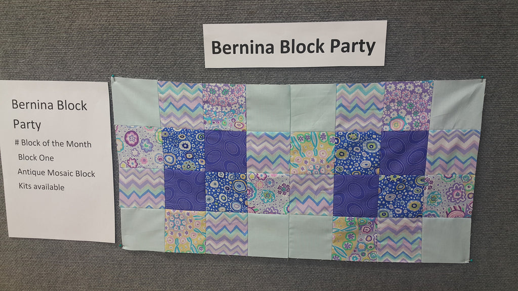 Bernina Block Party Starts April 2017