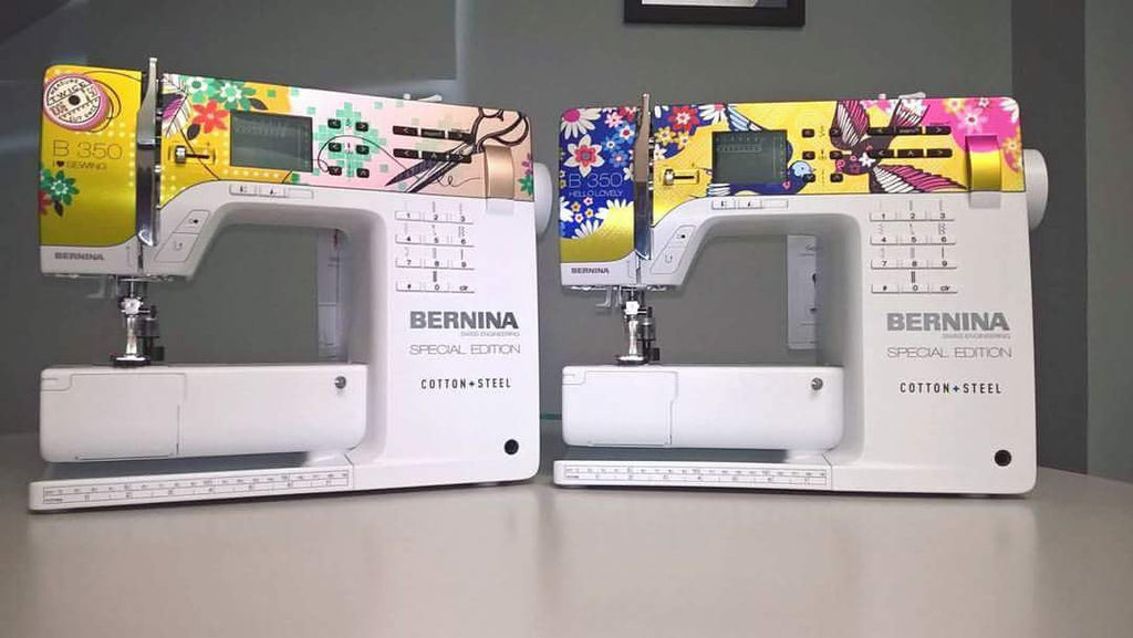 New machines!  Not here for long... and Bernette Specials!
