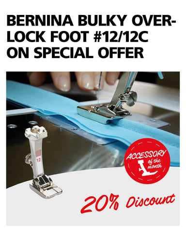 FOOT 12C/830-820 BULKY OVERLOCK - 008 878 75 00