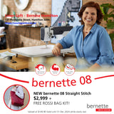 Bernette B08 - Powerful Straight Stitch Sewing Machine