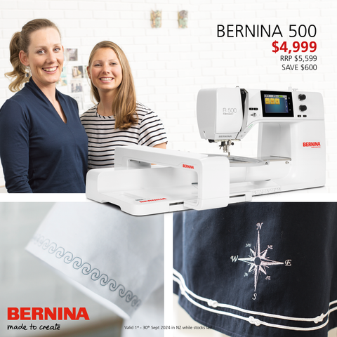 Bernina 500 Embroidery Machine