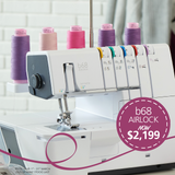 bernette 68 Overlock and Coverstitch Combo machine