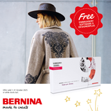 BERNINA  790  PRO Sewing Machine and Embroidery Module + FREE DESIGNER SOFTWARE (RRP $2,999)