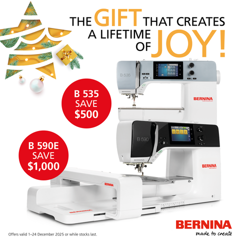 Bernina  590 Sewing Machine & Embroidery Unit