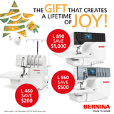 BERNINA L 860: An Air Threading Overlocker