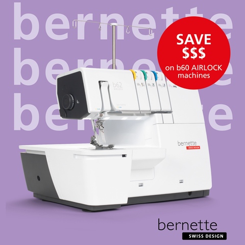 bernette 68 Air Thread Overlock and Coverstitch Combo machine