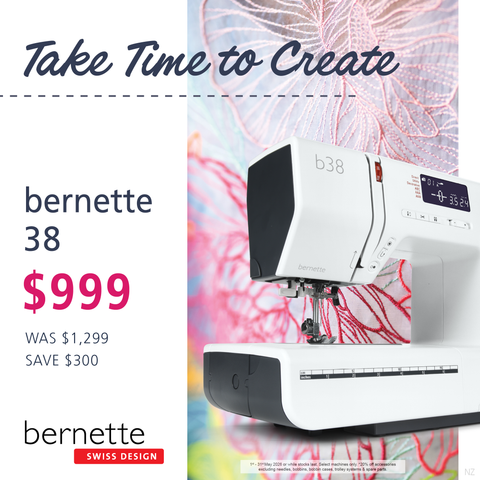 Bernette 38 Sewing Machine
