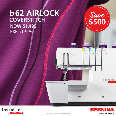 bernette 62 Air thread Coverseam