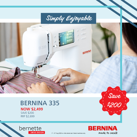 Bernina 335 (GEN 2) Sewing Machine (2025)
