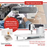 Bernette 08 - Powerful Straight Stitch Sewing Machine
