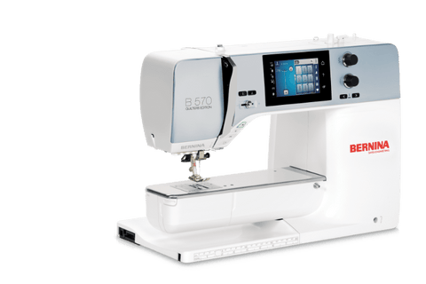BERNINA 570 QE Made especially for quilters